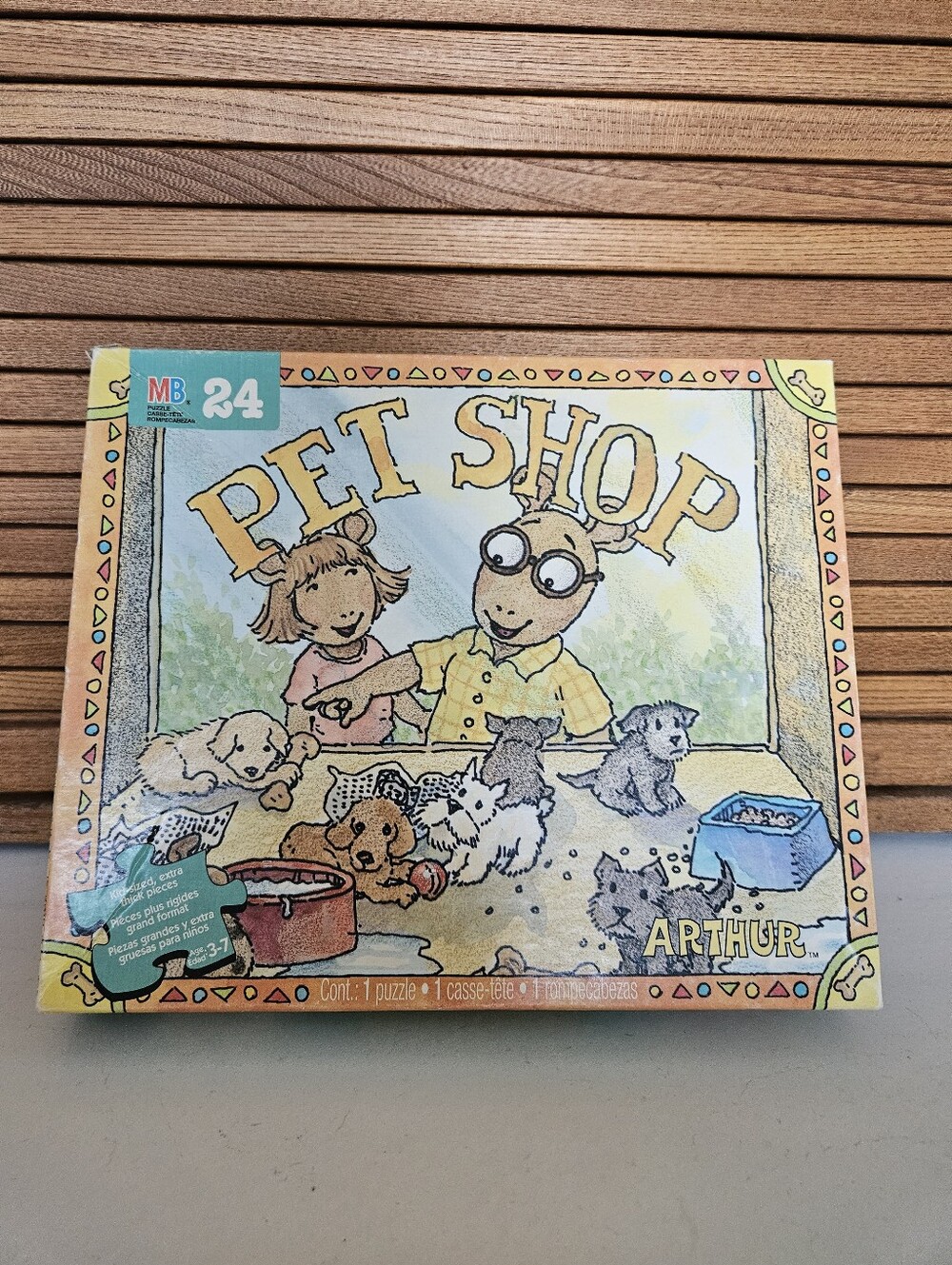 1998 Arthur & DW "Pet Shop" 24 Piece Puzzle COMPLETE